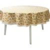 Pöytäliina LONETA NEW Ø170 cm, beige ruusu*Home4you Outlet