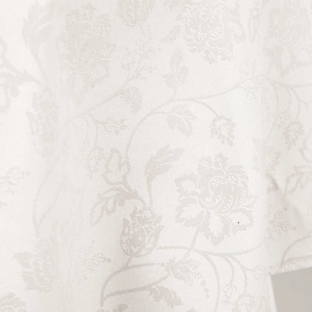Pöytäliina PARTY Ø170 cm, kirkkaat kukat, beige*Home4you Best