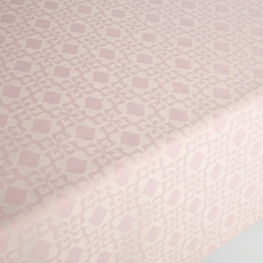 Pöytäliina PARTY 150x220 cm, vaaleanpunainen kuvio*Home4you Outlet