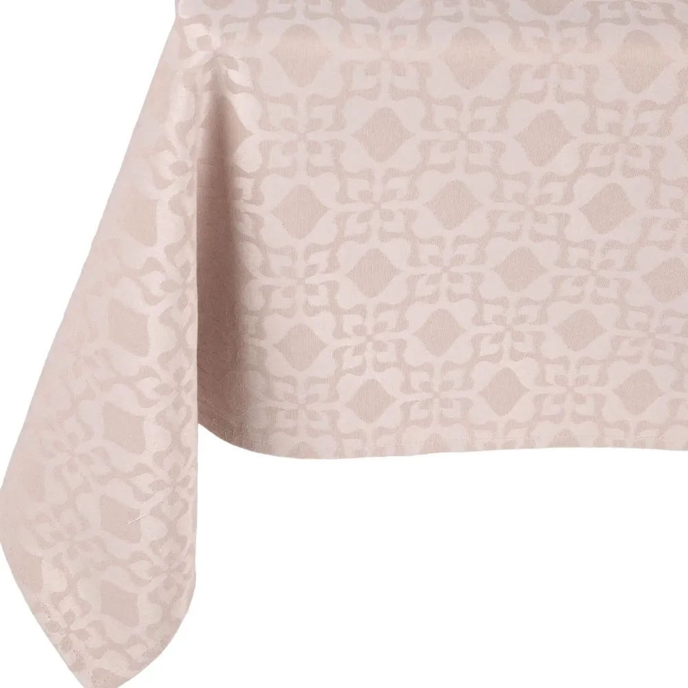 Pöytäliina PARTY 150x220 cm, vaaleanpunainen kuvio*Home4you Outlet