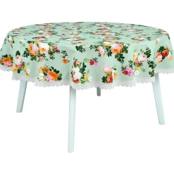 New Pöytäliina SUMMER kukkakuosi Ø170 cm, kukat, monivärinen Keittiötekstiilit