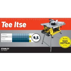 Outlet Pöytäsaha SST1800-QS 1800W Ø254 mm Pöytäsahat