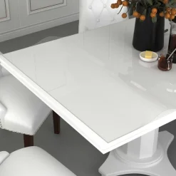 Pöytäsuoja läpinäkyvä 140x90 cm 2 mm pvc*FinePRICE Online