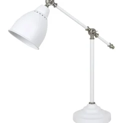 Discount Pöytävalaisin Sansa E27 valkoinen Pöytävalaisimet