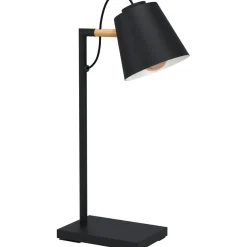Pöytävalaisin Lacey 48,5cm musta/puu*Eglo Outlet