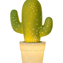 Pöytävalaisin Cactus Ø20 cm vihreä*Lucide Sale