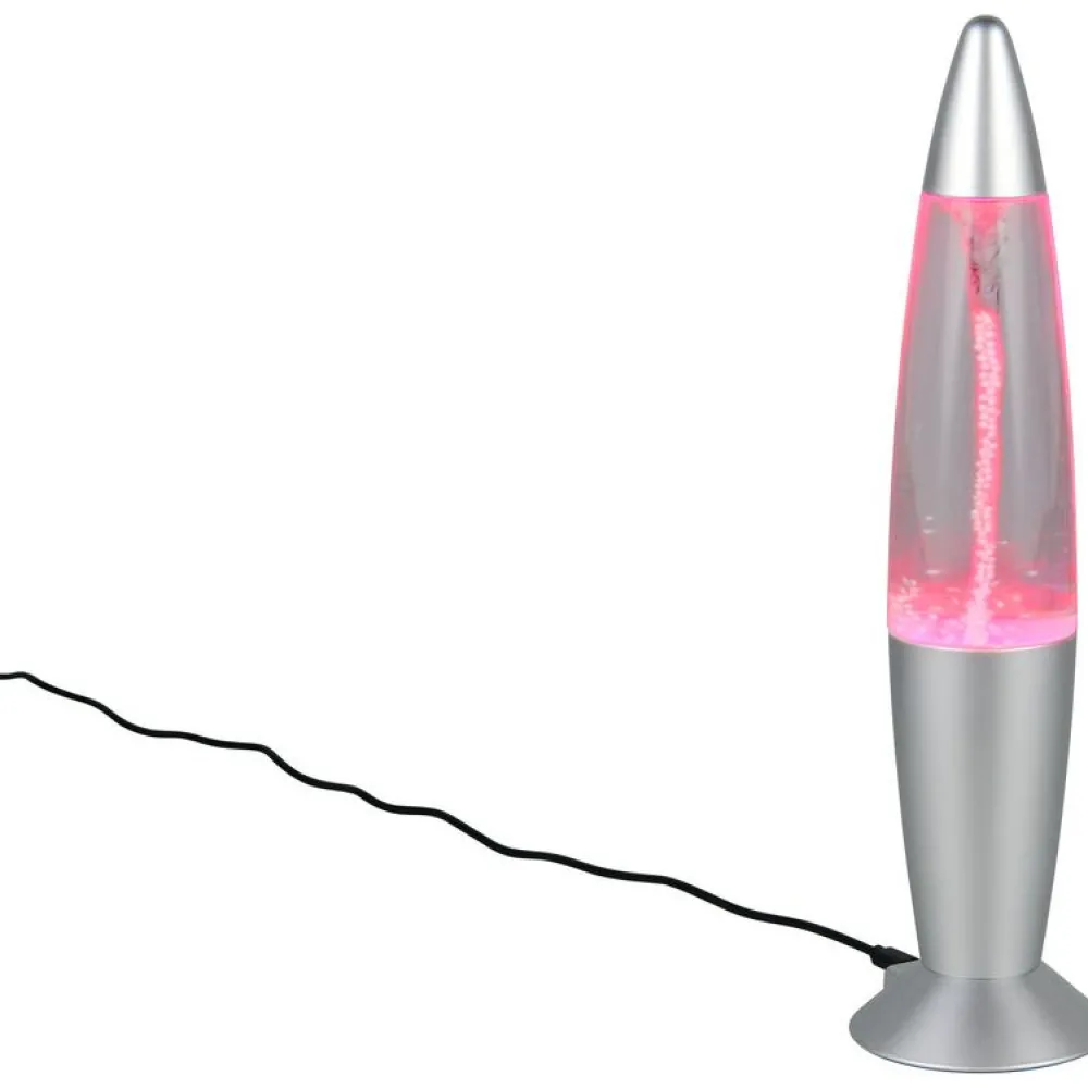 Discount Pöytävalaisin Holly 34.5cm LED RGB titaani Lasten Valaisimet