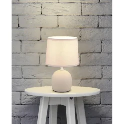 Discount Pöytävalaisin Malu E14 beige Pöytävalaisimet
