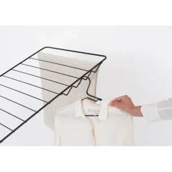 New Pyykinkuivausteline HangOn 25m + tanko musta Kodinhoito Ja Siivous