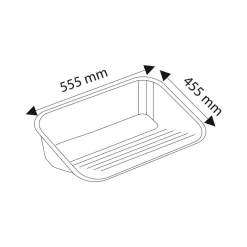 Pyykkiallas 60 455x555mm rst*Lapetek Outlet