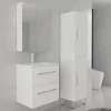 Pyykkikaappi Kaisla, pvc, 160cm, valkoinen*Lektar Indoor Outlet