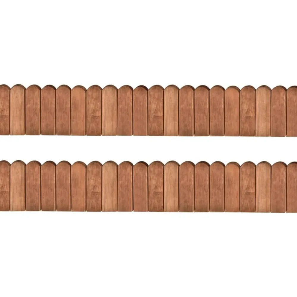 Raja-aitarullat 2 kpl 120 cm kyllästetty mänty*FinePRICE Online
