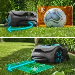 Clearance Rajalangaton robottiruohonleikkuri Smart Sileno Sense 400 Robottiruohonleikkurit