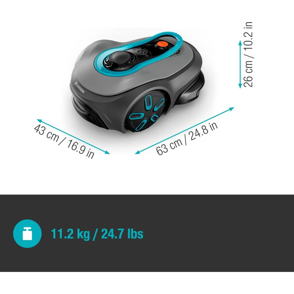 Rajalangaton robottiruohonleikkuri Smart Sileno Free 800 Robottiruohonleikkurit