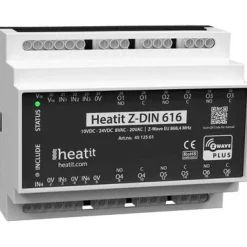 Releyksikkö Z-Wave Z-DIN 616-6x16A*Heatit Hot