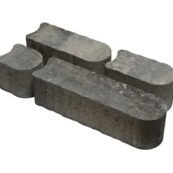 Reunakivi Laineri 140x140 mm sileä savu*Rudus Online
