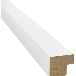 Reunalista akustiikkalevyille, 21x25x2400mm, valkoinen*Aarni Best