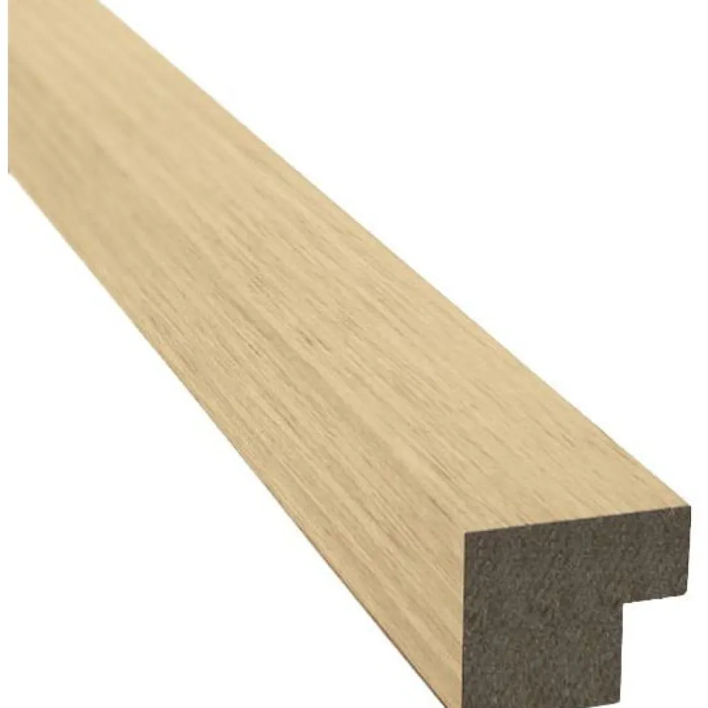 Sale Reunalista akustiikkalevyille, 21x25x2400mm, vaalea tammi Sisustuslevyt|Akustiikkalevyt