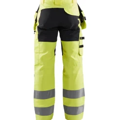 Riipputaskuhousut 1552 Highvis Stretch huomiokeltainen/musta*Blåkläder Best