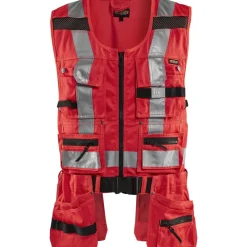 Riipputaskuliivi 3032 Highvis huomiopunainen*Blåkläder Outlet