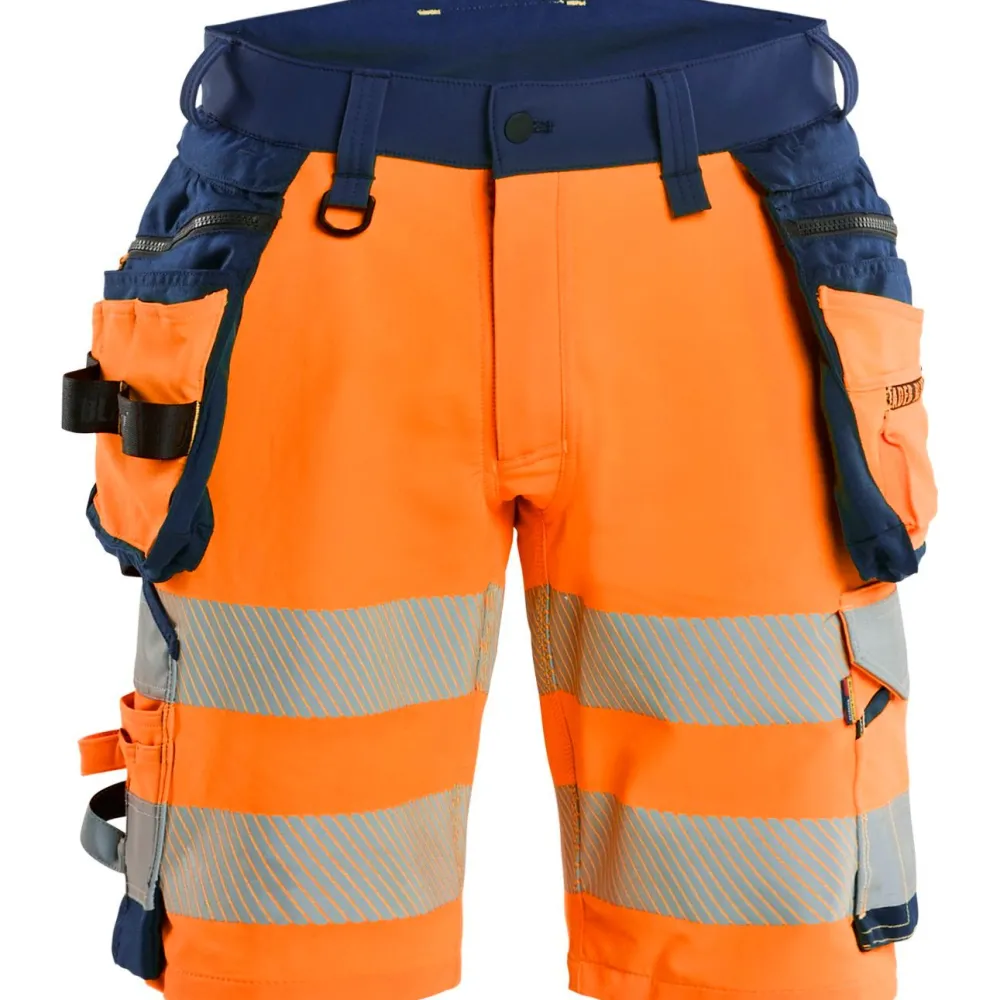 Riipputaskushortsit 1120 Highvis 4-way Stretch*Blåkläder New