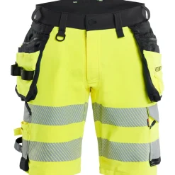 Riipputaskushortsit 1120 Highvis 4-way Stretch*Blåkläder New