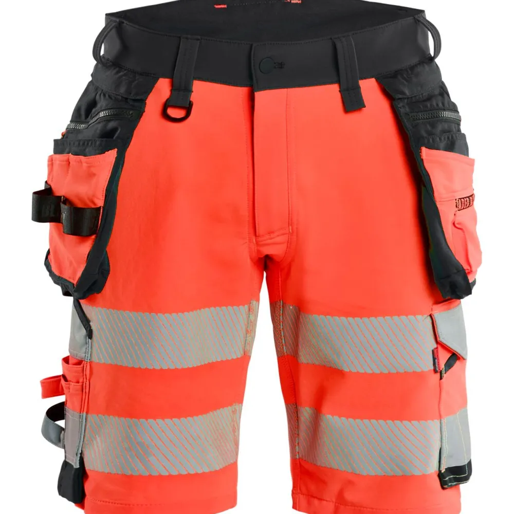 Riipputaskushortsit 1120 Highvis 4-way Stretch*Blåkläder New