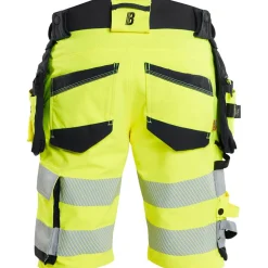 Riipputaskushortsit 1120 Highvis 4-way Stretch*Blåkläder New