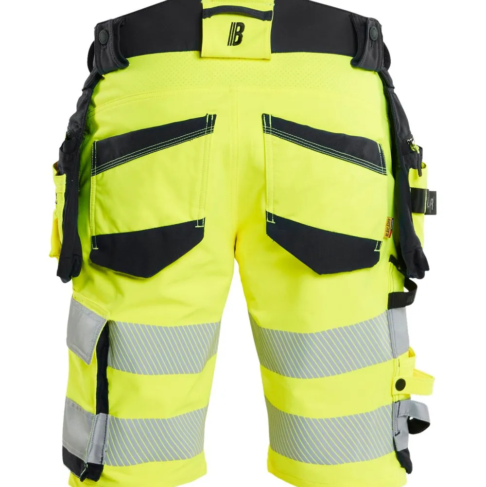 Riipputaskushortsit 1120 Highvis 4-way Stretch*Blåkläder New