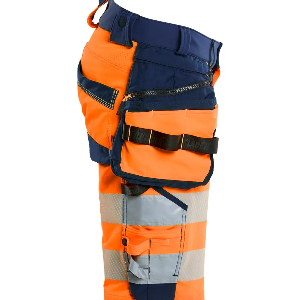 Riipputaskushortsit 1120 Highvis 4-way Stretch*Blåkläder New