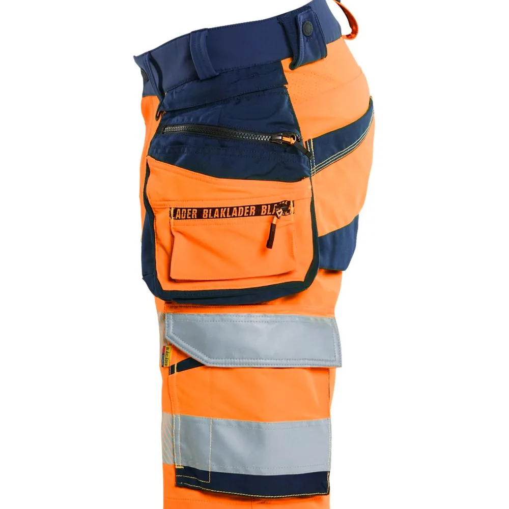 Riipputaskushortsit 1120 Highvis 4-way Stretch*Blåkläder New