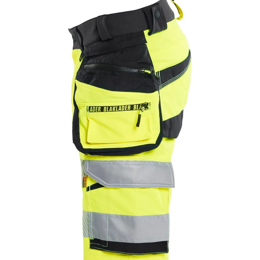 Riipputaskushortsit 1120 Highvis 4-way Stretch*Blåkläder New