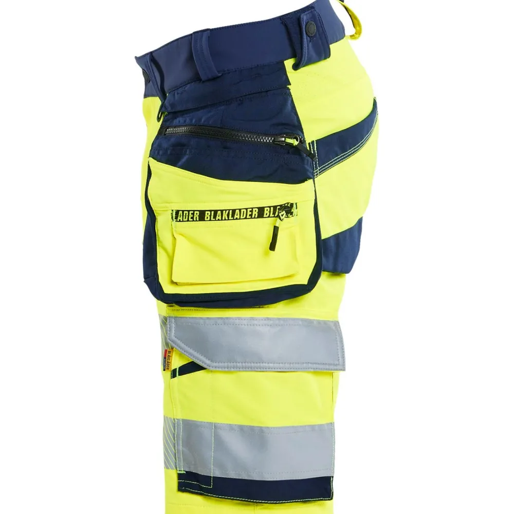 Riipputaskushortsit 1120 Highvis 4-way Stretch*Blåkläder New