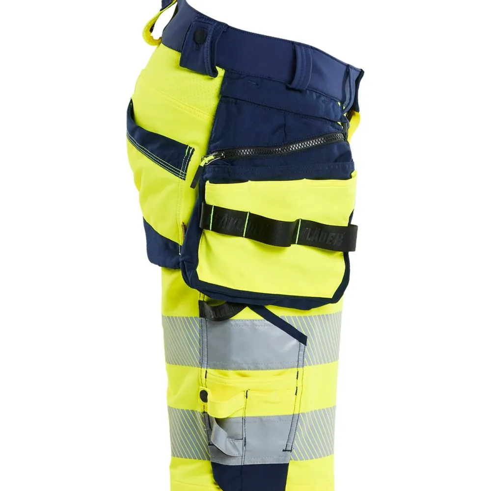 Riipputaskushortsit 1120 Highvis 4-way Stretch*Blåkläder New