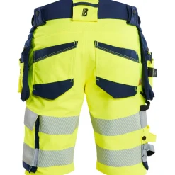 Riipputaskushortsit 1120 Highvis 4-way Stretch*Blåkläder New