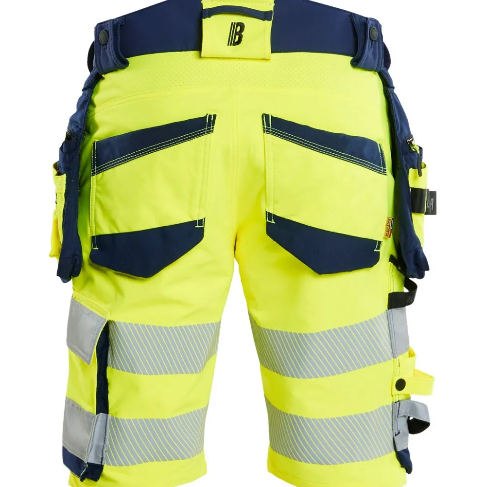 Riipputaskushortsit 1120 Highvis 4-way Stretch*Blåkläder New