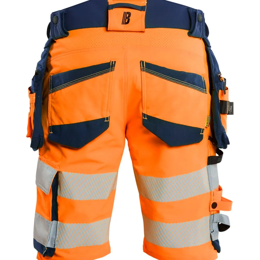 Riipputaskushortsit 1120 Highvis 4-way Stretch*Blåkläder New