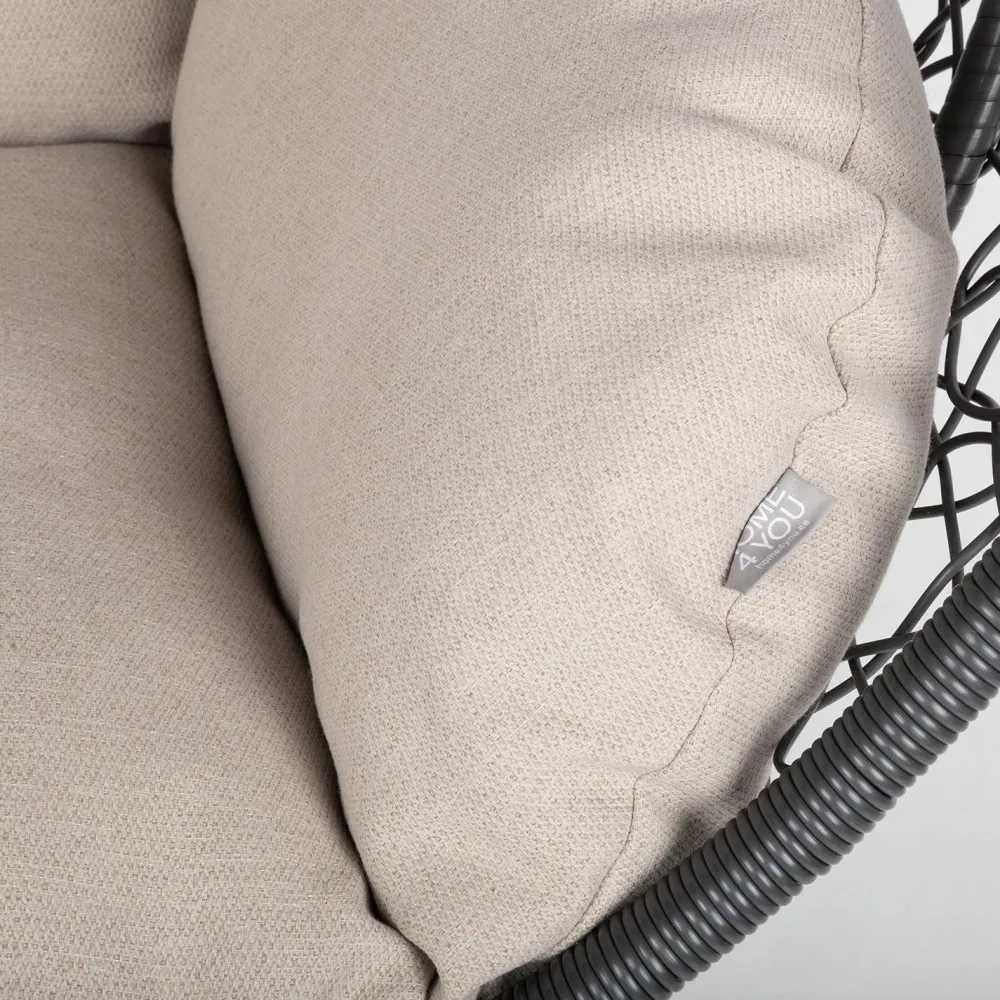 Riipputuolin pehmuste DROPLET, beige*Home4you Clearance