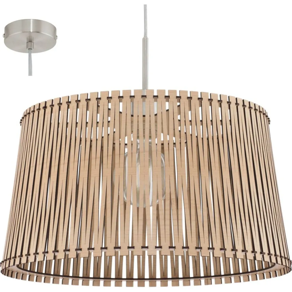 Riippuvalaisin Sendero Ø450mm vaahtera 96193*Eglo Sale
