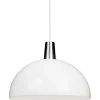 Riippuvalaisin Kupoli Ø 400x260 mm hopea*Innolux Best