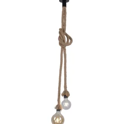 Riippuvalaisin Rope 2xE27 Ø10 cm beige*LeuchtenDirekt Outlet