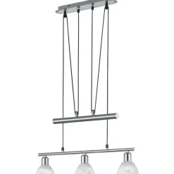 Riippuvalaisin Levisto 605x110x1600 mm 3-osainen harjattu teräs*Trio Outlet