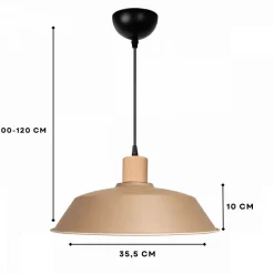 Riippuvalaisin Tiia Ø35.5cm*Linento Lighting Hot