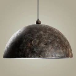 Riippuvalaisin KURE RETRO, Ø60cm, tummanruskea*Linento Lighting New