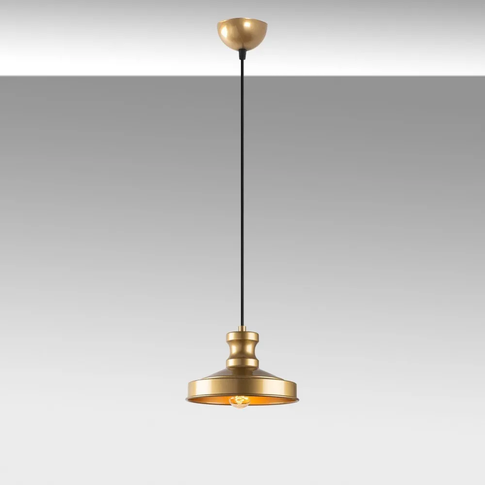 Riippuvalaisin Gullu, Ø22cm, kulta*Linento Lighting New