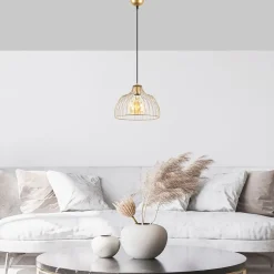 Riippuvalaisin Bek, Ø30cm, säädettävä korkeus, kulta*Linento Lighting New