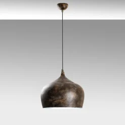 Riippuvalaisin PATINE-3761-RETRO, Ø28cm, tummanruskea*Linento Lighting Sale