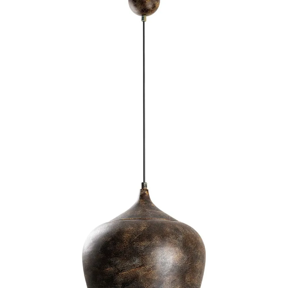 Riippuvalaisin PATINE-3761-RETRO, Ø28cm, tummanruskea*Linento Lighting Sale