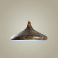 Riippuvalaisin EYSAN-207-RETRO, Ø35cm, tummanruskea*Linento Lighting Hot
