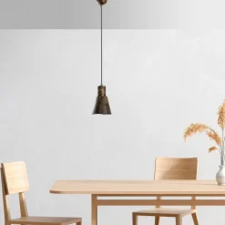 Riippuvalaisin KONIKKEM-6362-RETRO, Ø14cm, tummanruskea*Linento Lighting Sale